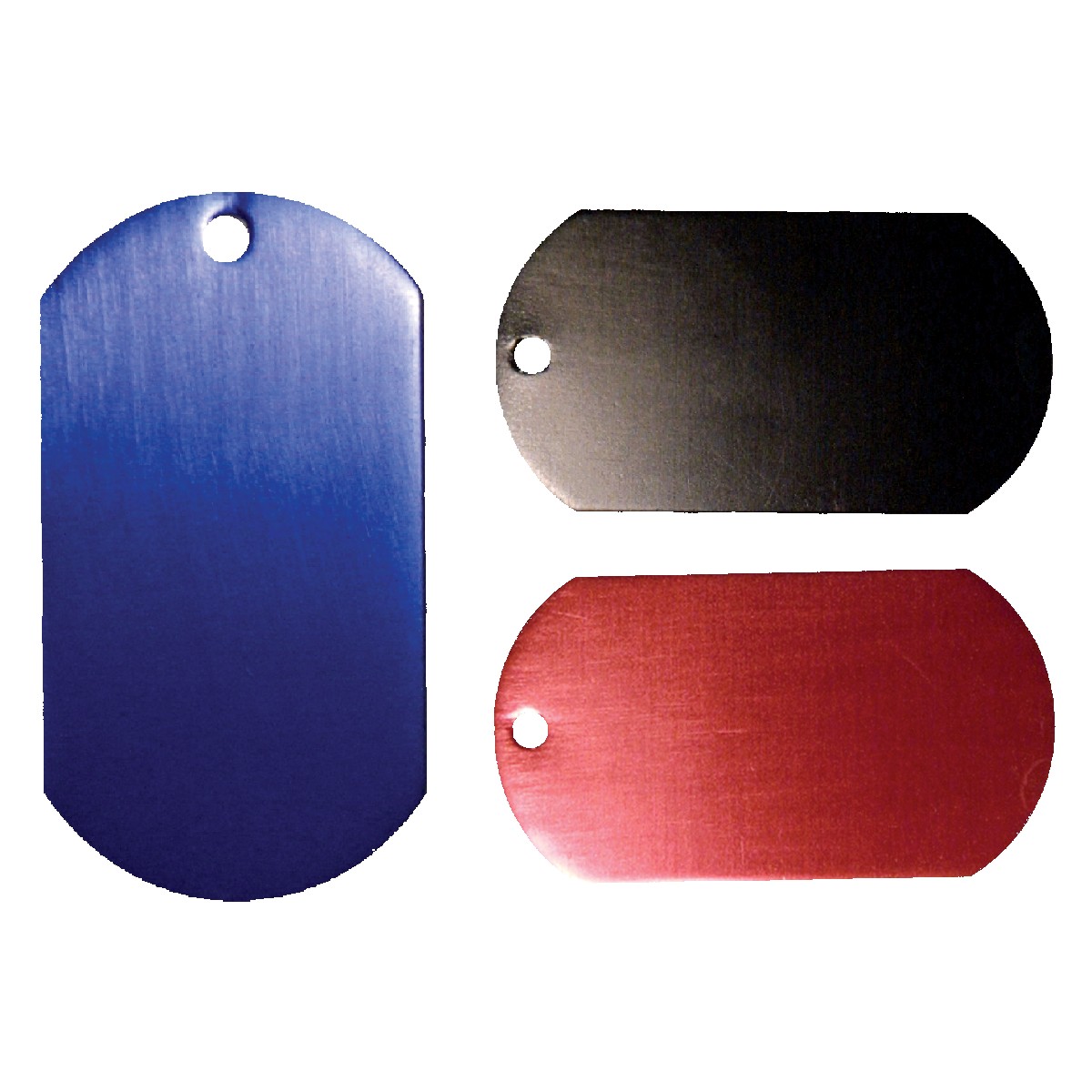 Picture of Metal Dog Tag w/4 1/2" Chain, Laser Engraved