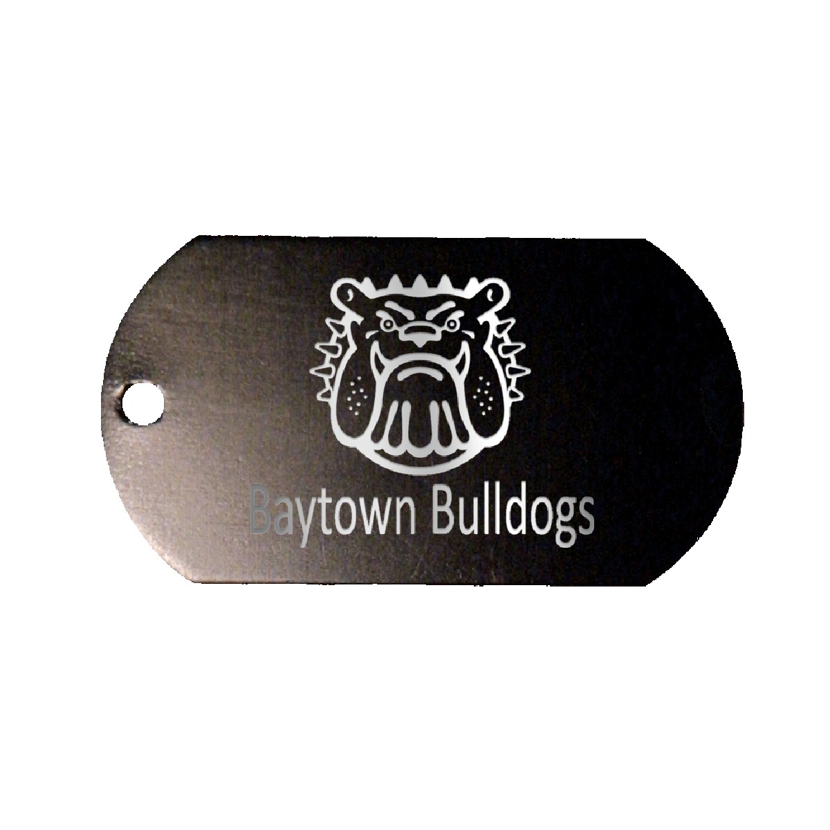 Picture of Metal Dog Tag w/4 1/2" Chain, Laser Engraved