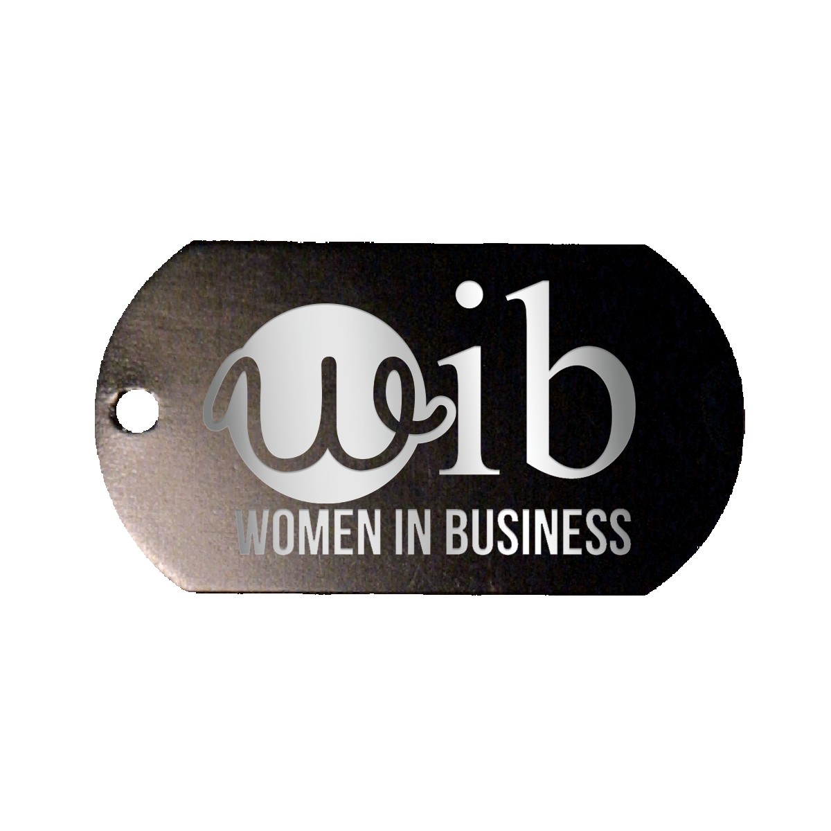 Picture of Metal Dog Tag w/23 1/2" Chain, Laser Engraved