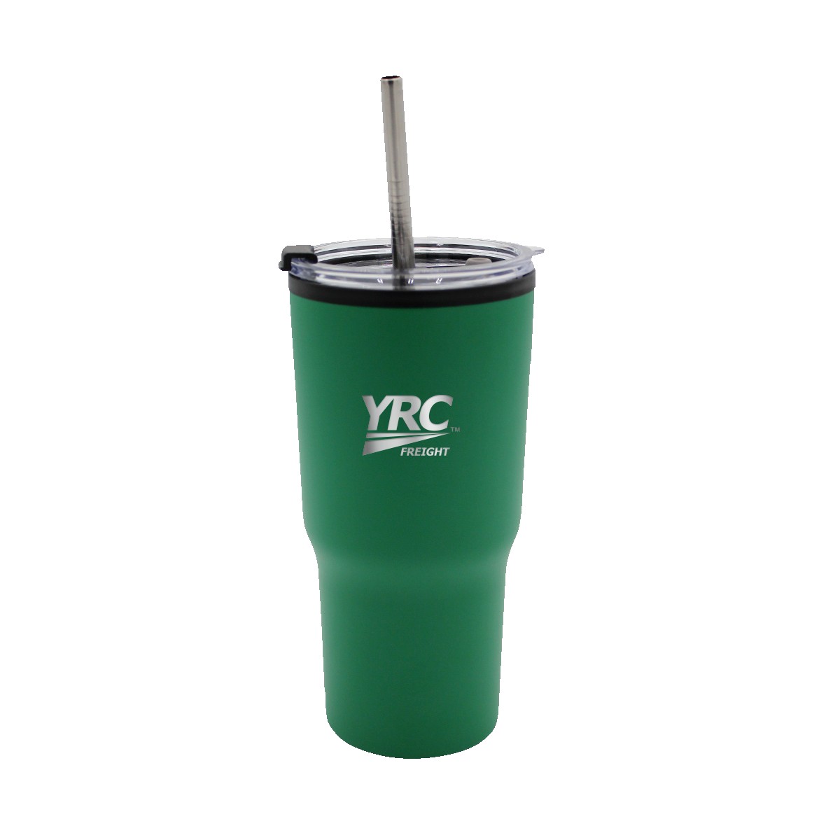 Picture of 20 oz. Ares Recycled Tumbler with Stainless Straw Lid, Standard