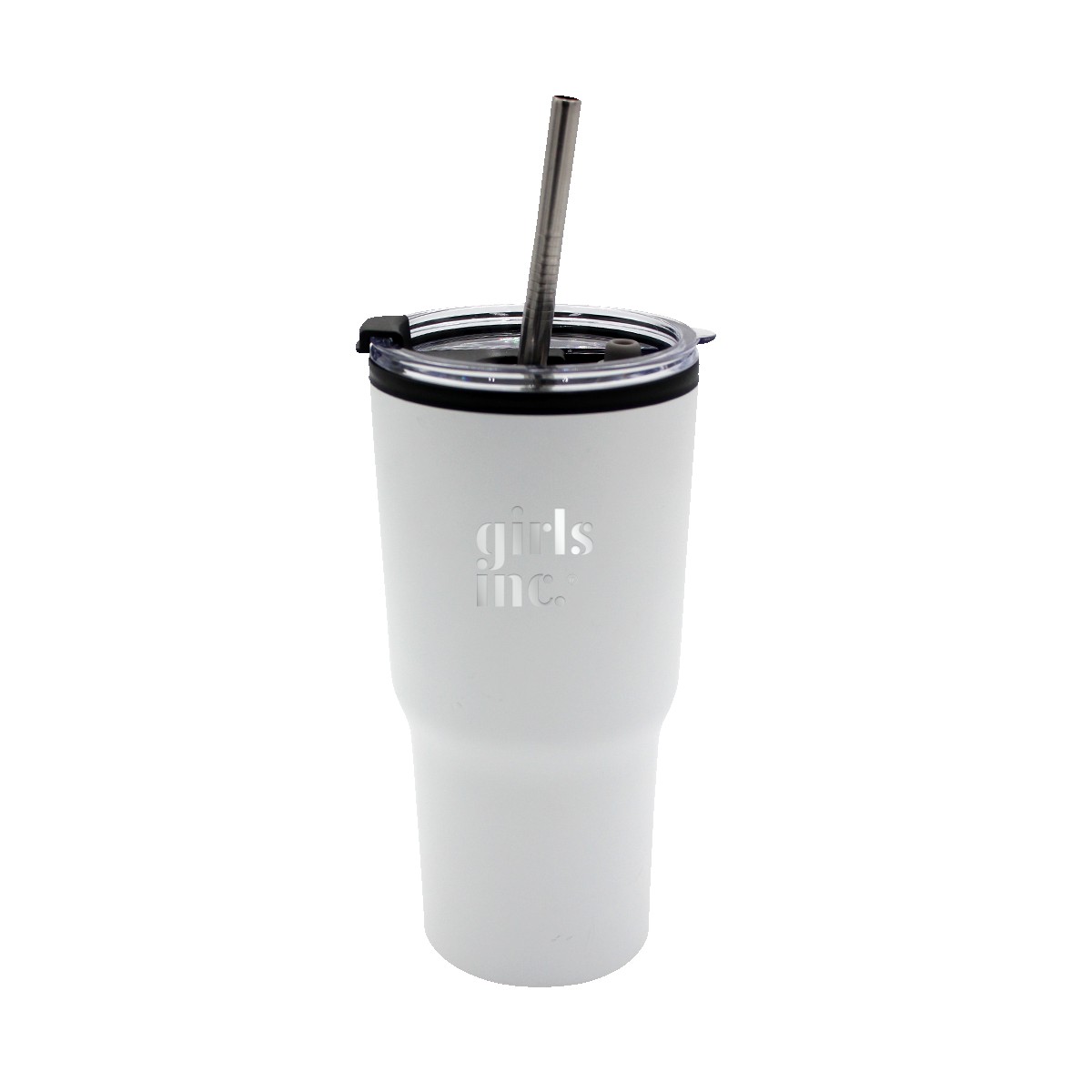 Picture of 20 oz. Ares Recycled Tumbler with Stainless Straw Lid, Standard