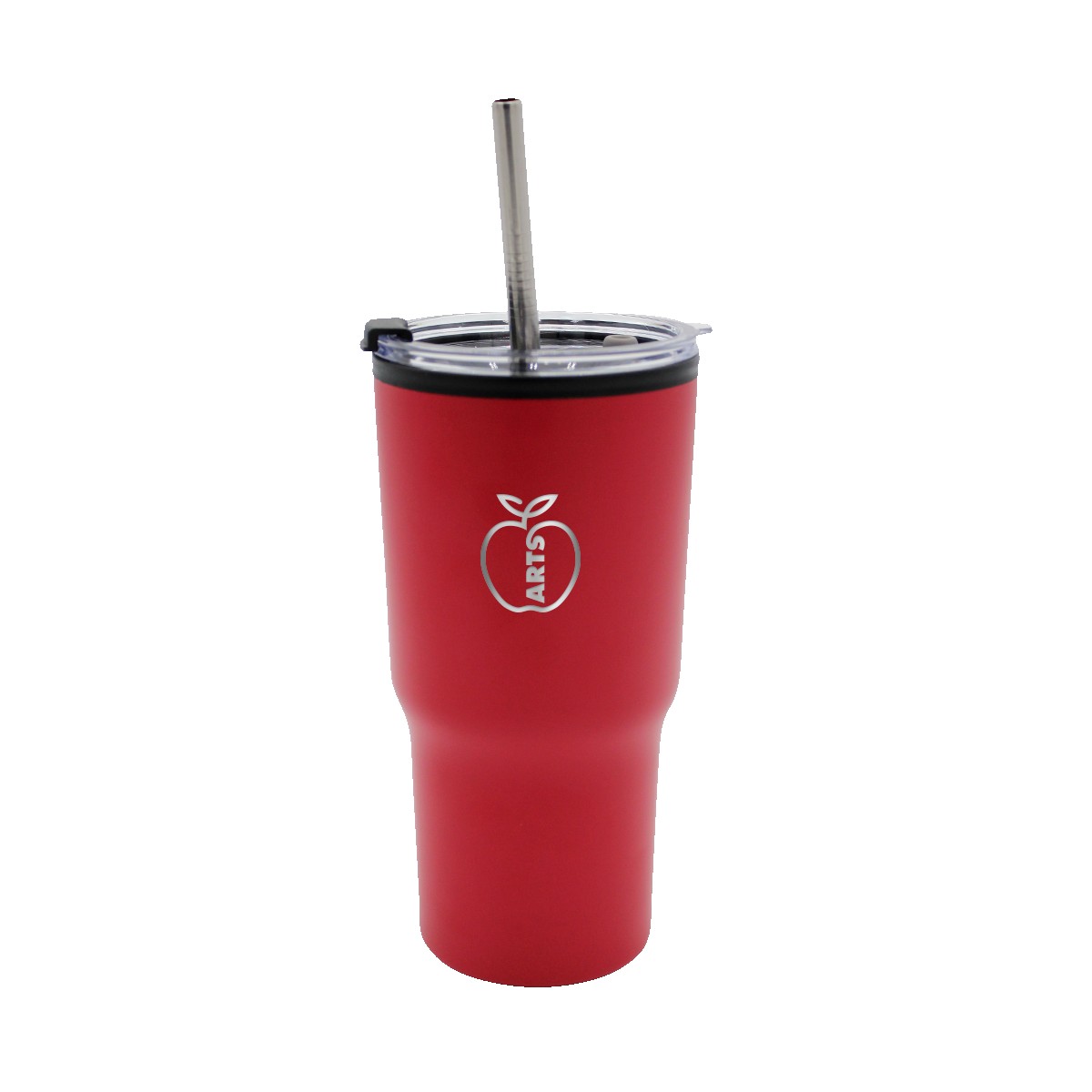 Picture of 20 oz. Ares Recycled Tumbler with Stainless Straw Lid, Standard