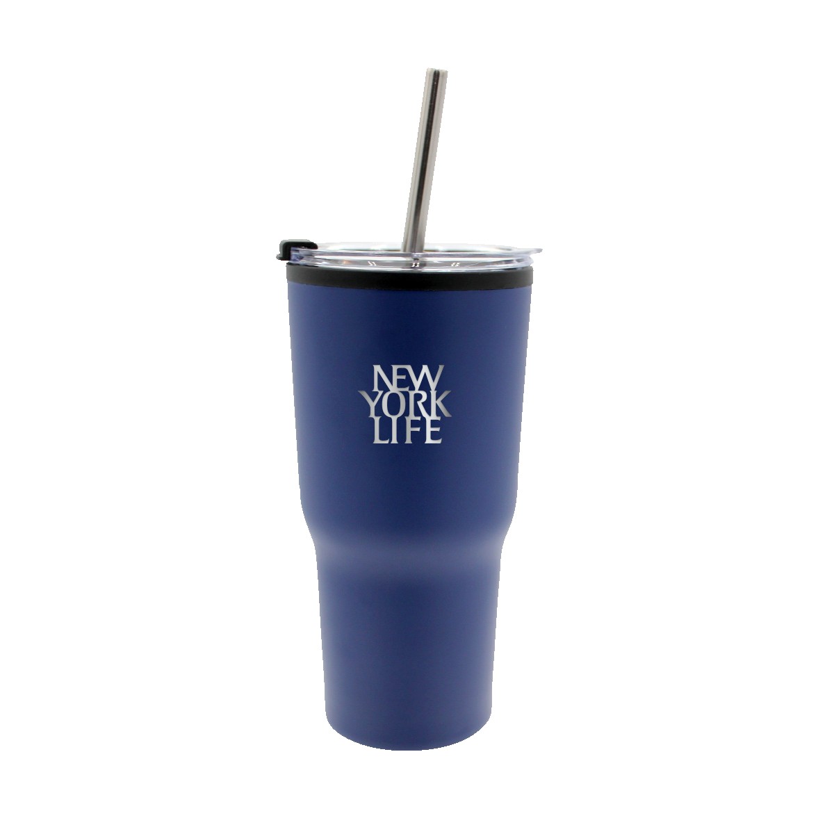 Picture of 20 oz. Ares Recycled Tumbler with Stainless Straw Lid, Standard