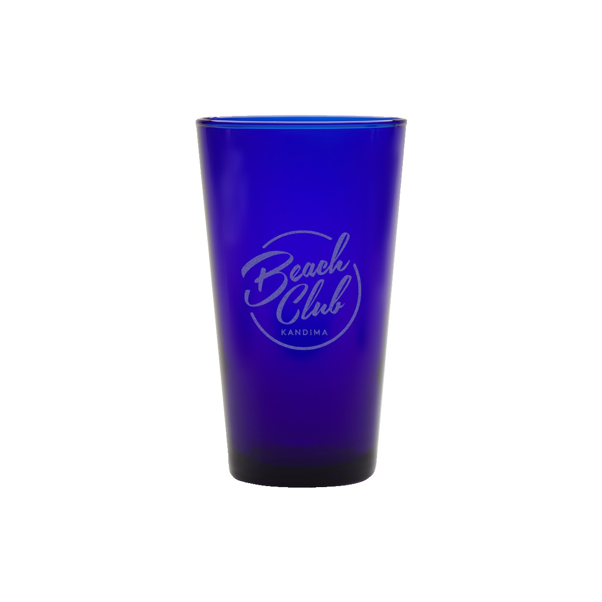 Picture of 17 oz. Cobalt Pint Glass - USA, Laser, Premium