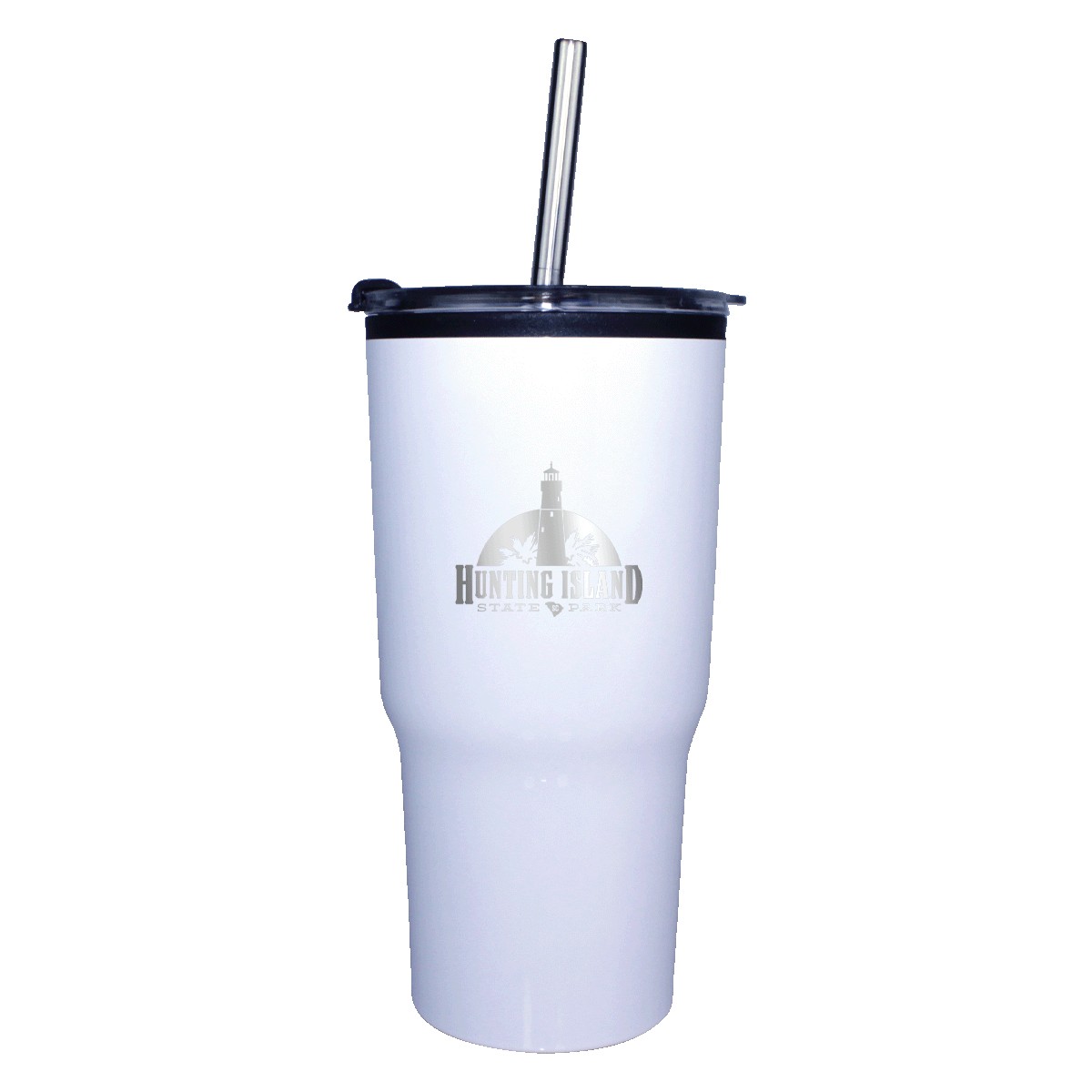 Picture of 20 Oz. Ares Premium Tumbler w/Stainless Straw/Flip Top Lid