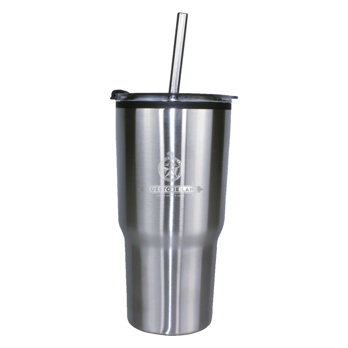 Picture of 20 Oz. Ares Premium Tumbler w/Stainless Straw/Flip Top Lid