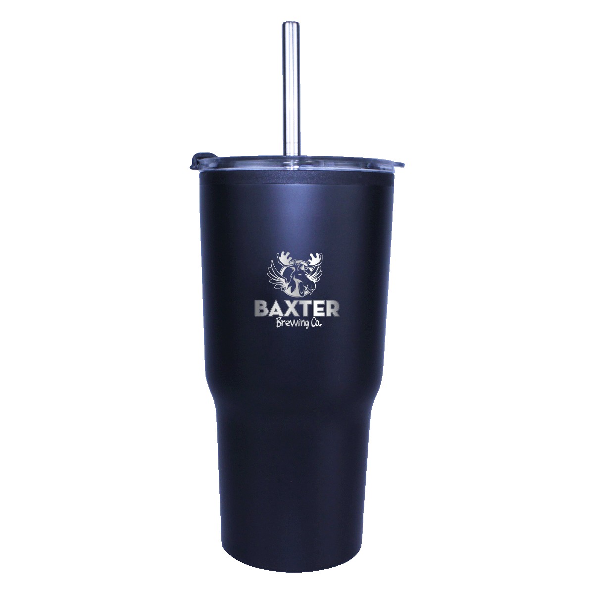 Picture of 20 Oz. Ares Premium Tumbler w/Stainless Straw/Flip Top Lid