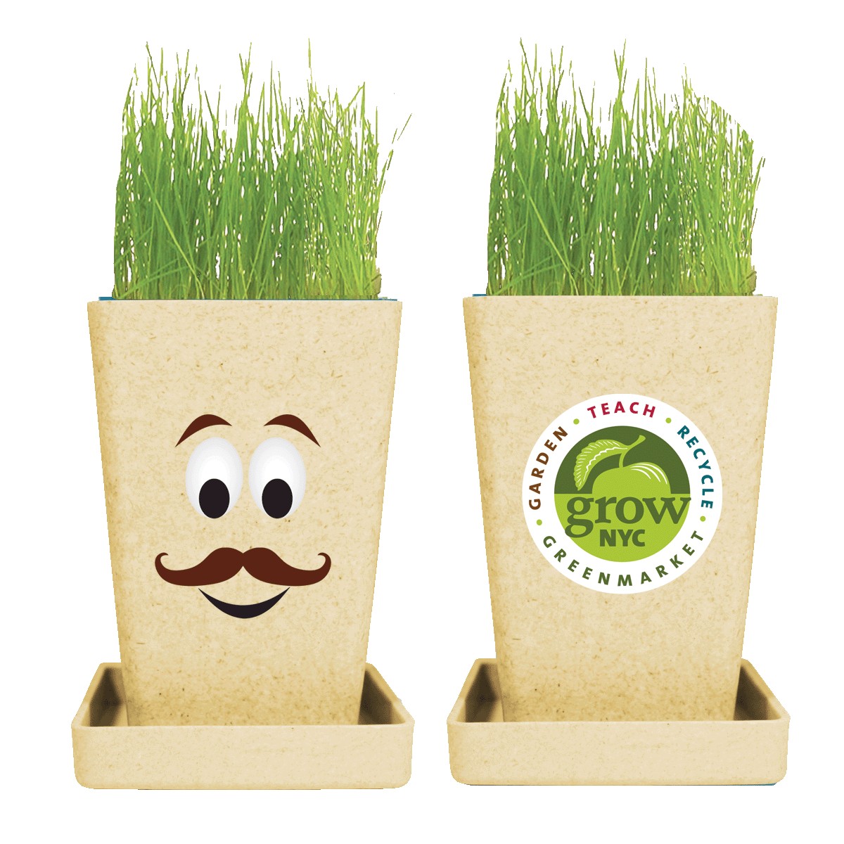Picture of 1 Pack Expression Planter w/Seeds (Full Color Digital)