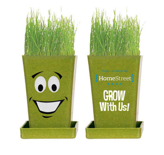 Picture of 1 Pack Expression Planter w/Seeds (Full Color Digital)