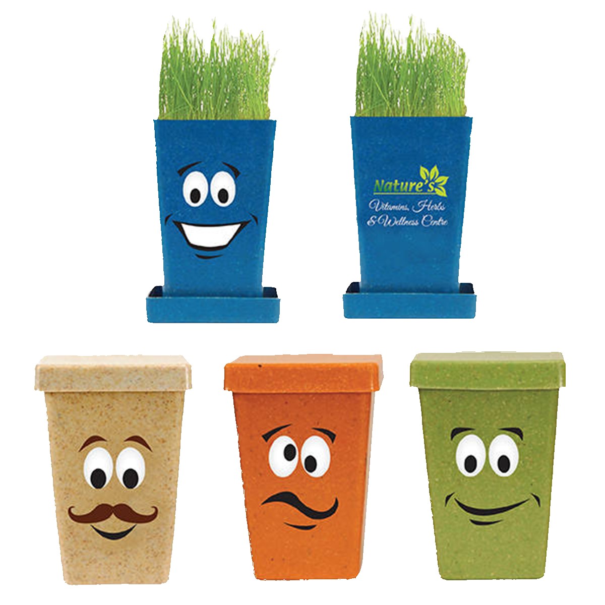 Picture of 1 Pack Expression Planter w/Seeds (Full Color Digital)