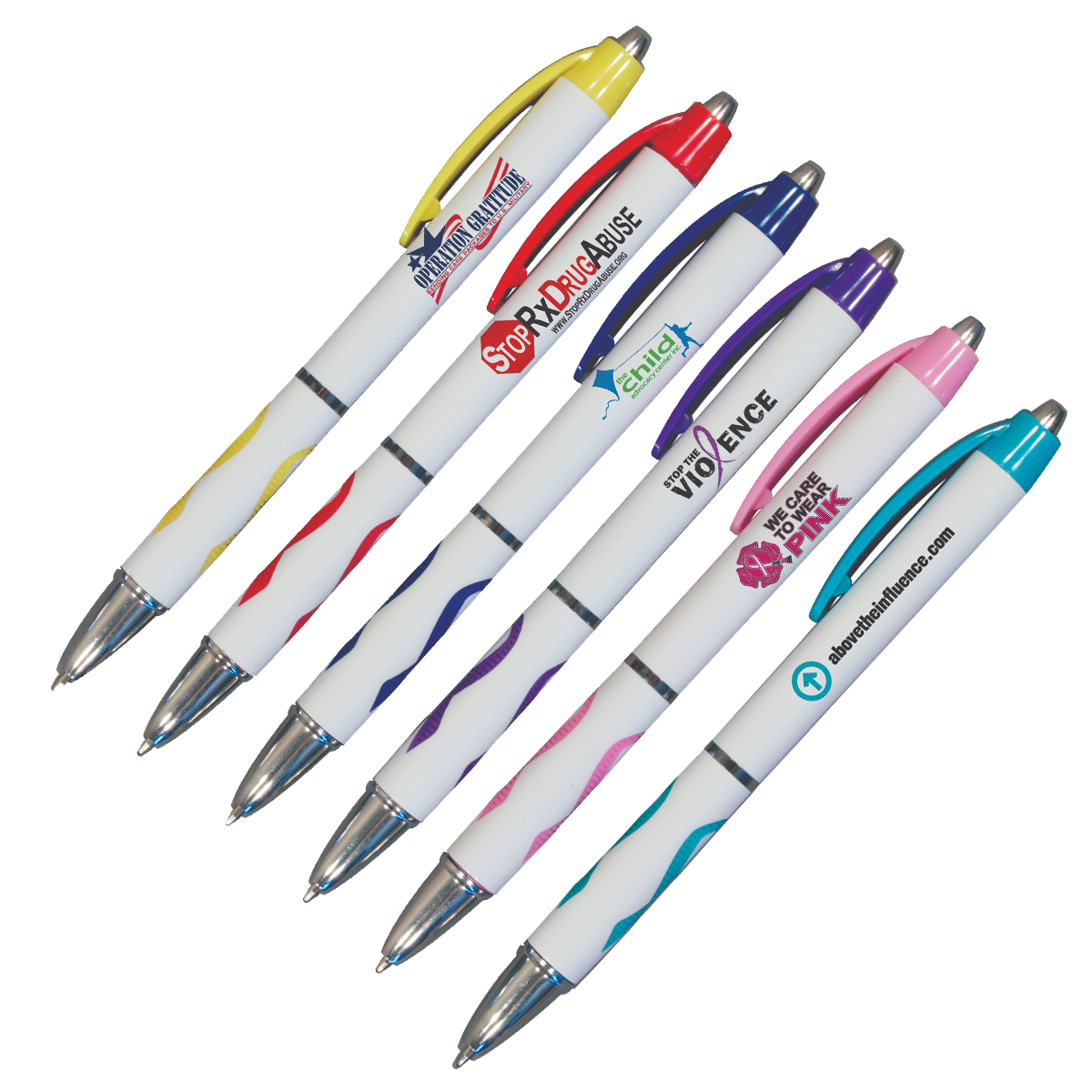 Picture of Awareness Pen w/ Ribbed Rubber Grip (Full Color Digital)