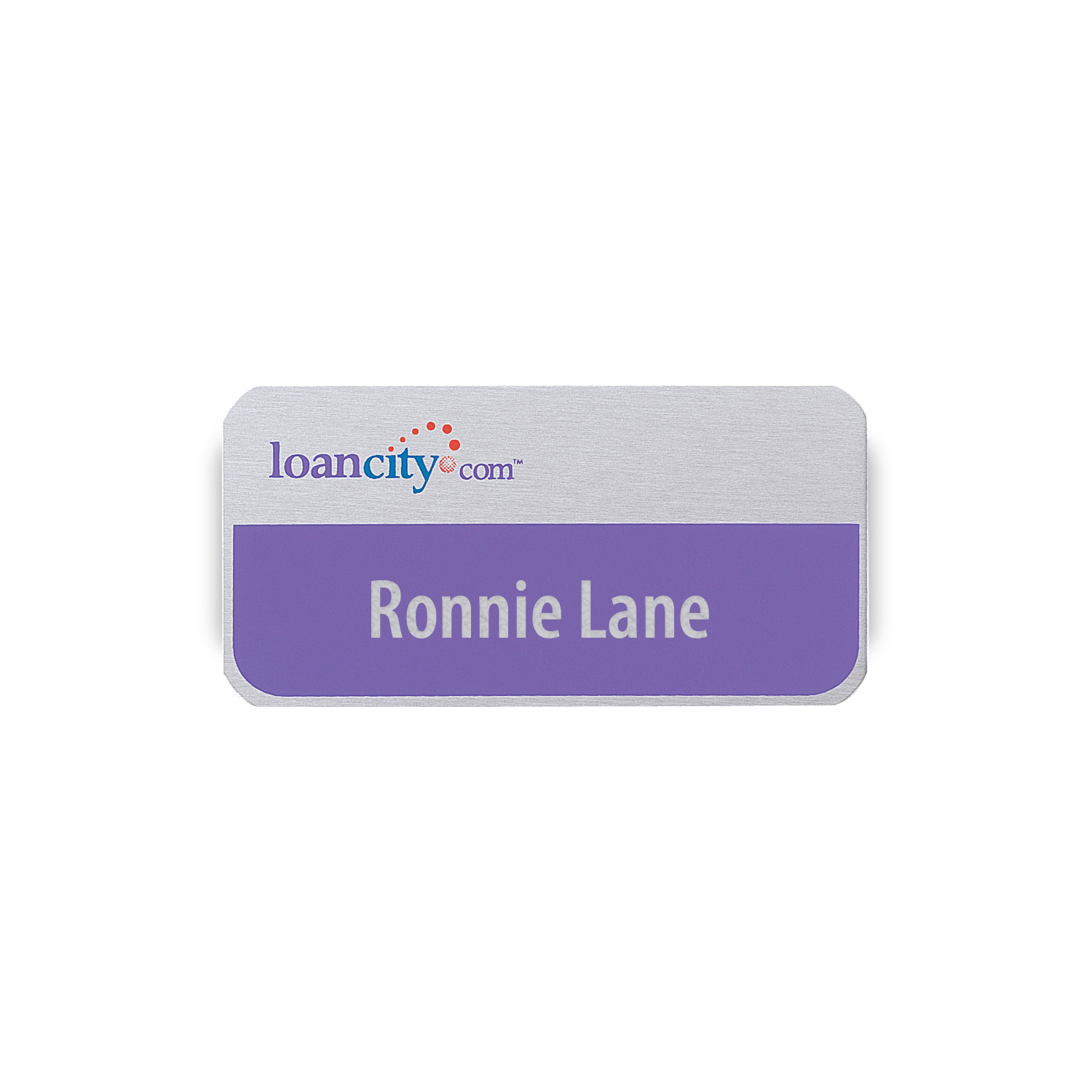Picture of Aspen Metal Standard Name Badge (Standard Size 1-1/2" x 3")
