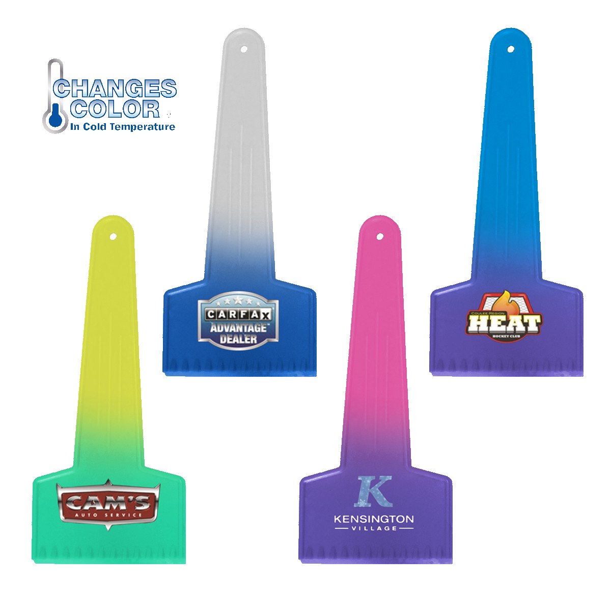 Picture of Large Mood Ice Scraper (Full Color Digital)