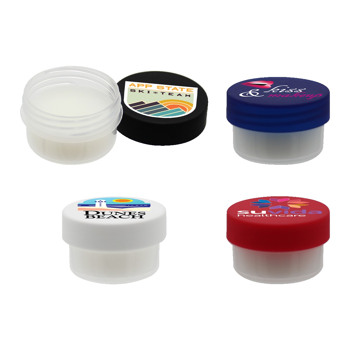 Picture of Halcyon Lip Balm Jar, Full Color Digital