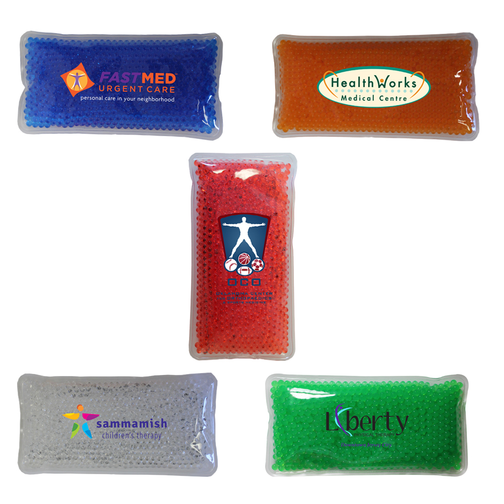Picture of Rectangle Gel Bead Hot/Cold Pack (Full Color Digital)