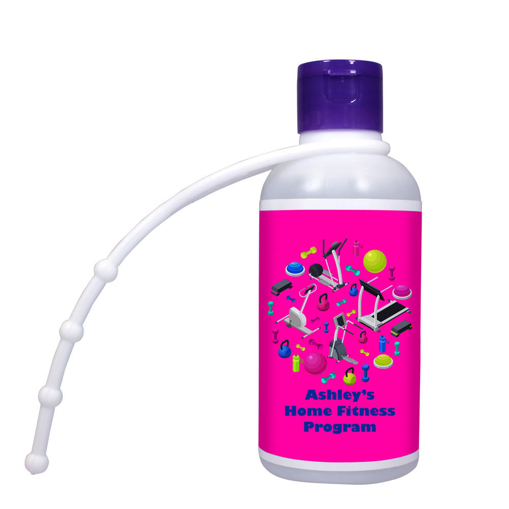 Picture of 3 Oz. Full Color Digital Gel Sanitizer w/Lanyard