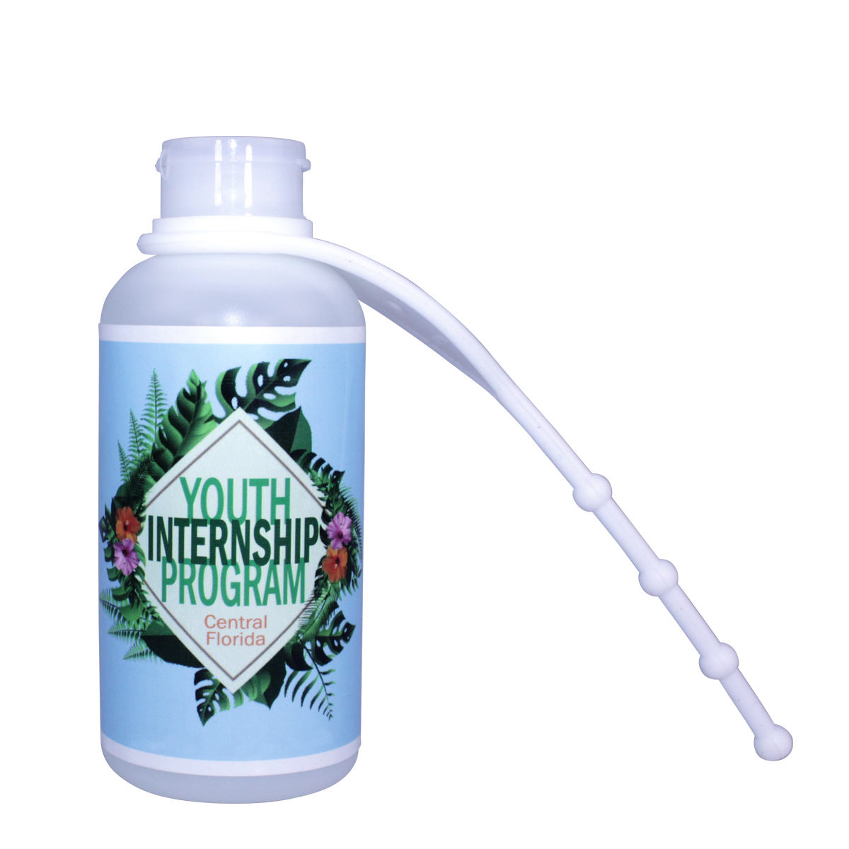 Picture of 3 Oz. Full Color Digital Gel Sanitizer w/Lanyard