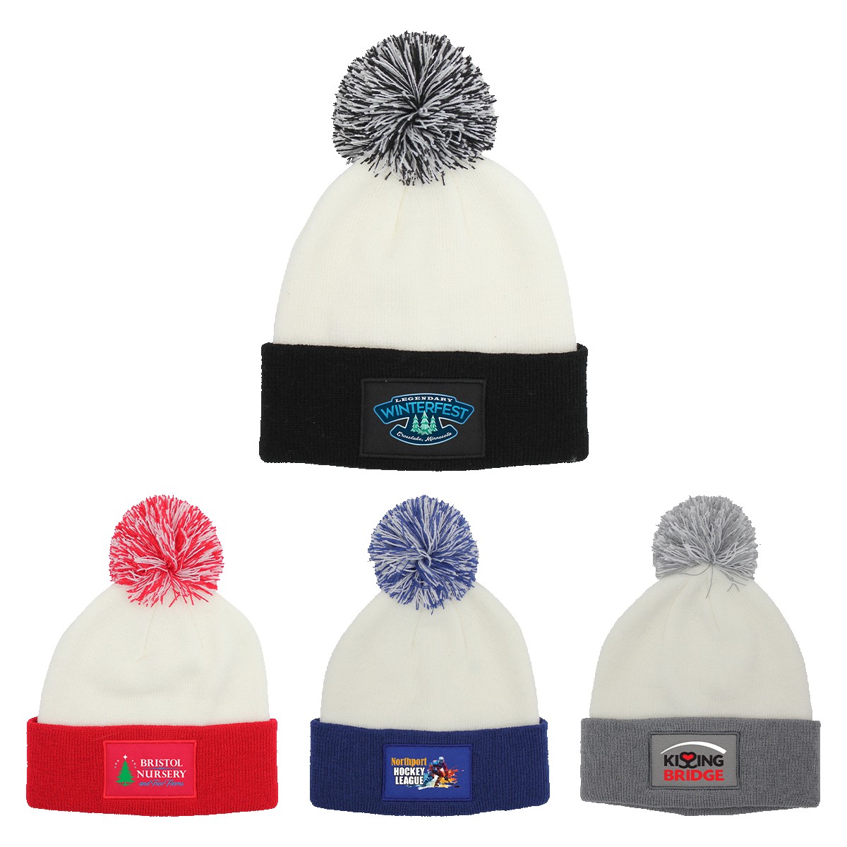 Picture of Color Pop Beanie, Full Color Digital