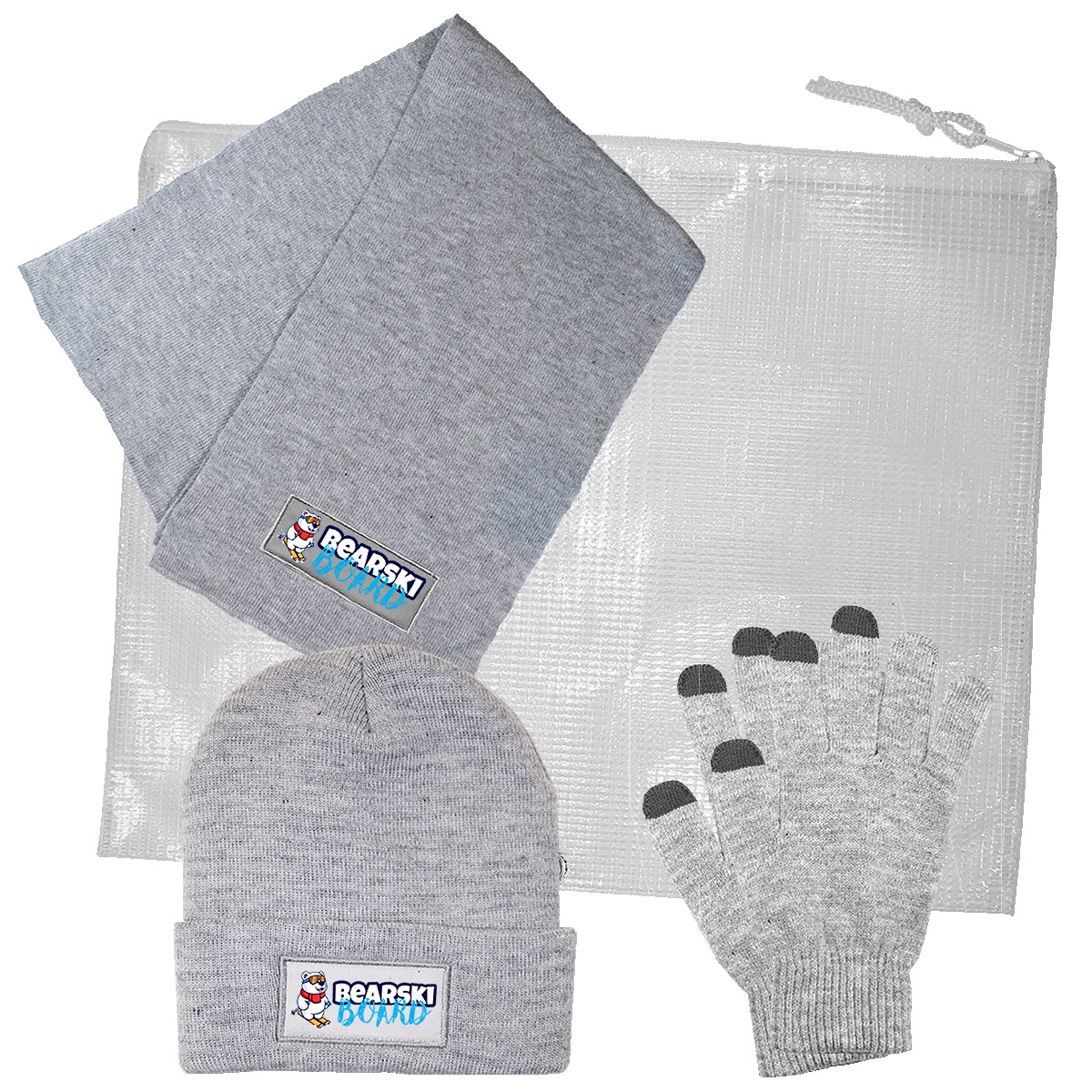 Picture of 3 Piece Knit Set with All Purpose Pouch, Full Color Digital