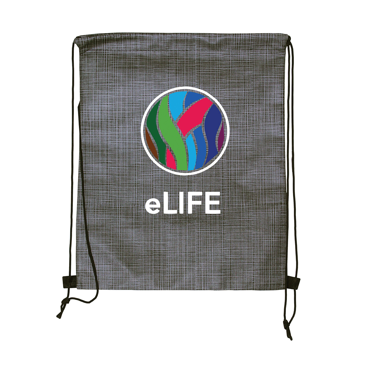 Picture of Criss Cross NW Drawstring Backpack (Full Color Digital)
