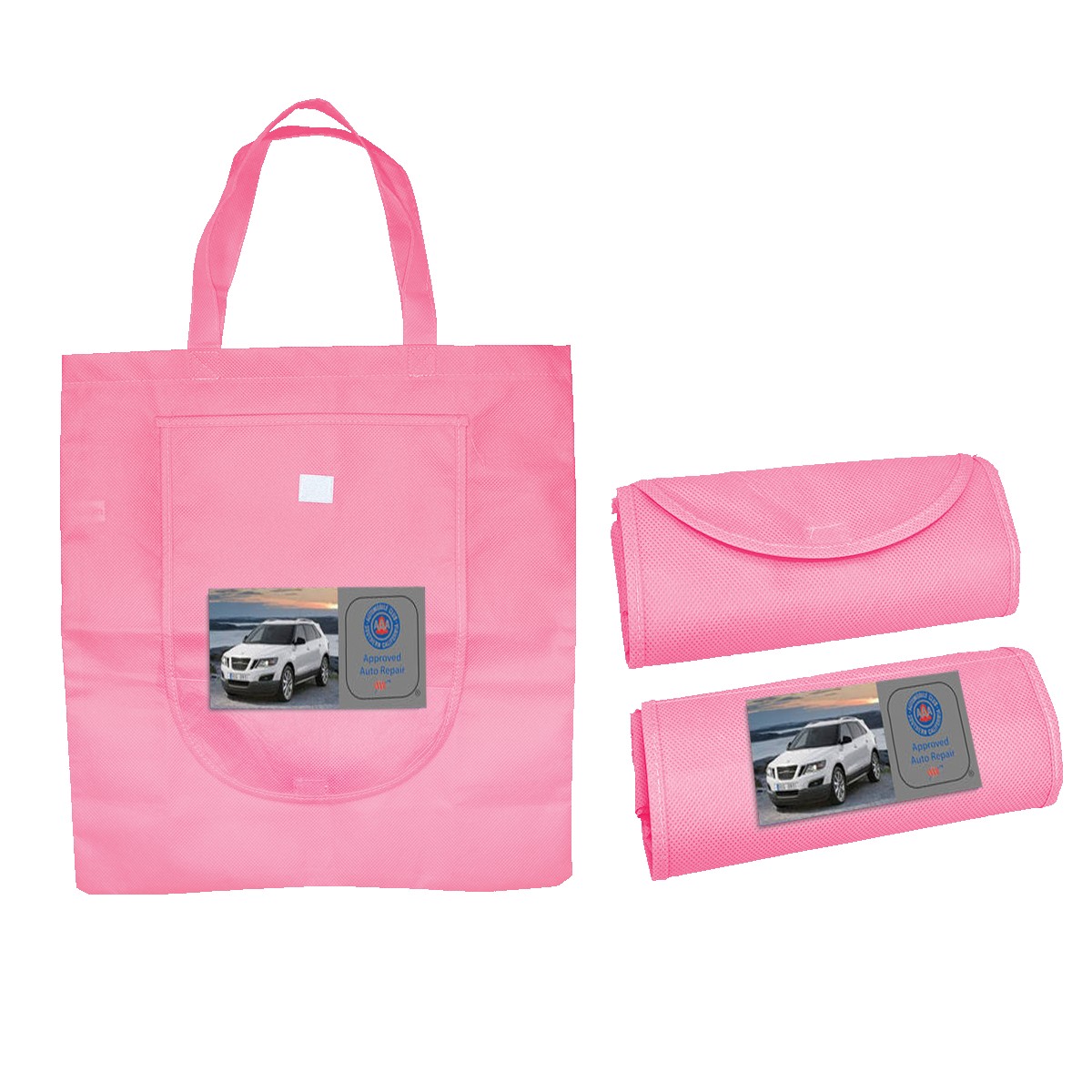 Picture of Non Woven Fold 'n Go Tote Bag (Full Color Digital)
