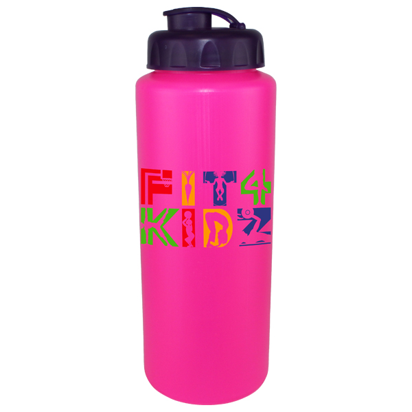 Picture of 32 Oz. Sports Bottle w/Flip Top Cap (Full Color Digital)