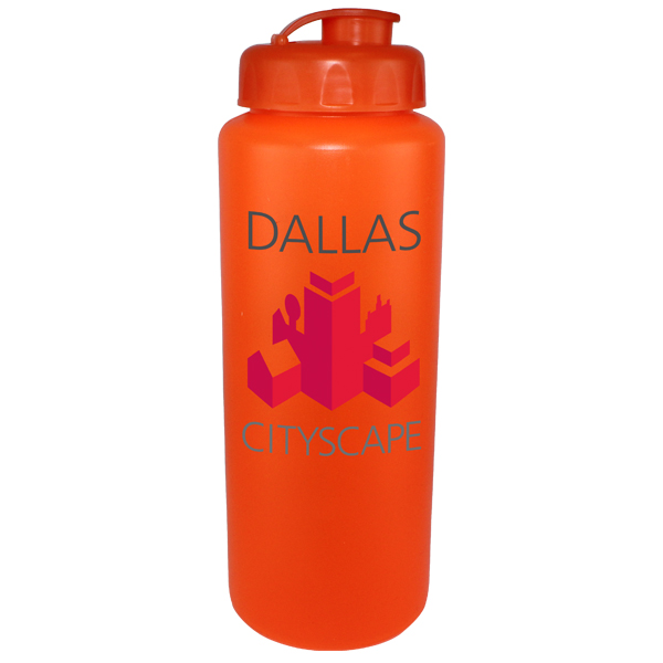 Picture of 32 Oz. Sports Bottle w/Flip Top Cap (Full Color Digital)