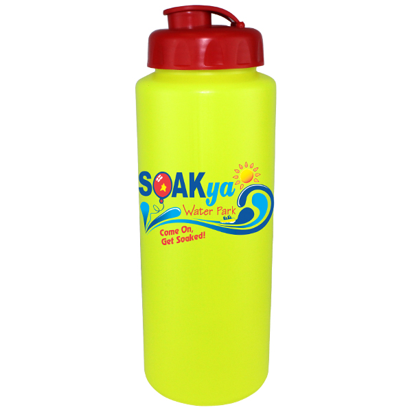 Picture of 32 Oz. Sports Bottle w/Flip Top Cap (Full Color Digital)