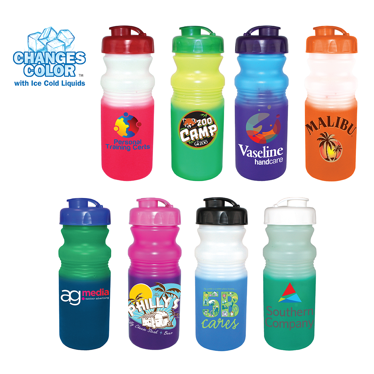 Picture of 20 Oz. Mood Cycle Bottle (Full Color Digital Direct)