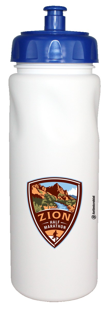 Picture of 24 Oz. MicroHalt Cycle Bottle w/Push 'N Pull Cap (Full Color Digital)