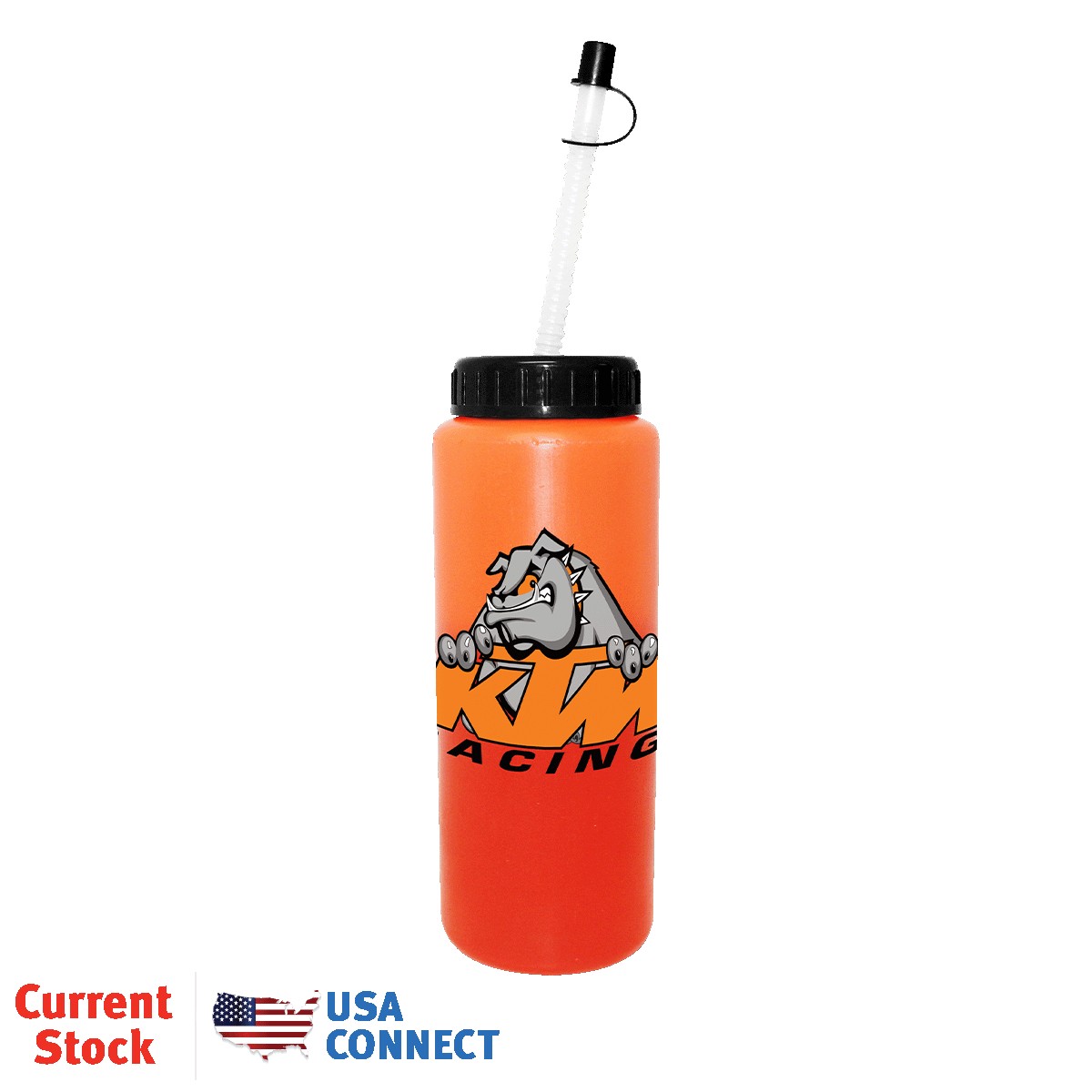 Picture of 32 Oz. Mood Sports Bottle w/Flexible Straw (Full Color Digital)