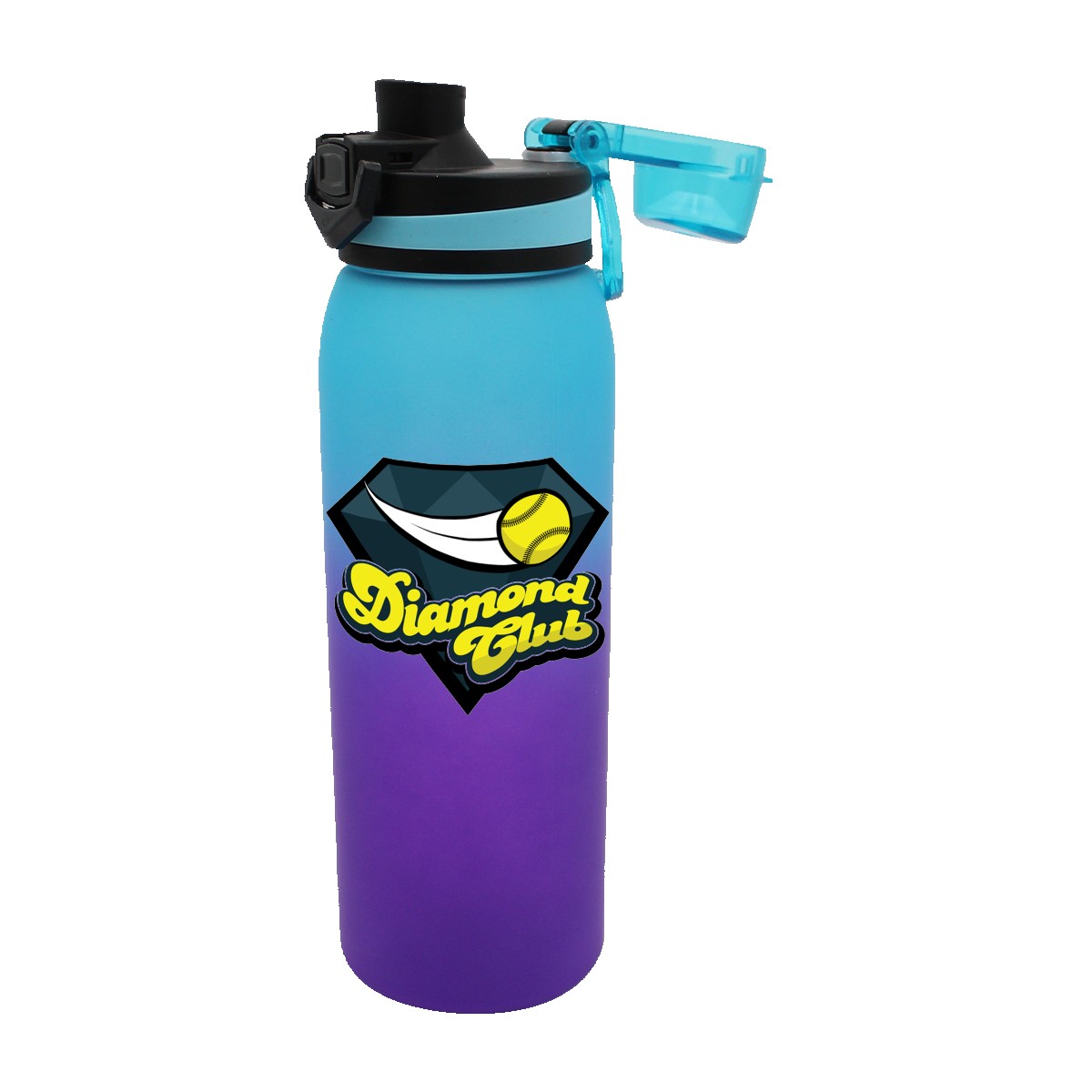 Picture of Halcyon 30 oz. Ombre Sport Bottle, Full Color Digital