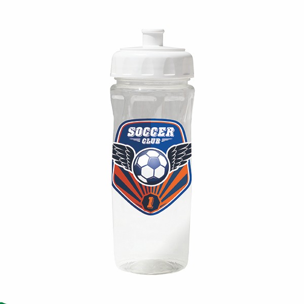 Picture of 18 Oz. Poly-Saver PET Bottle w/Push 'n Pull Cap (Full Color Digital)