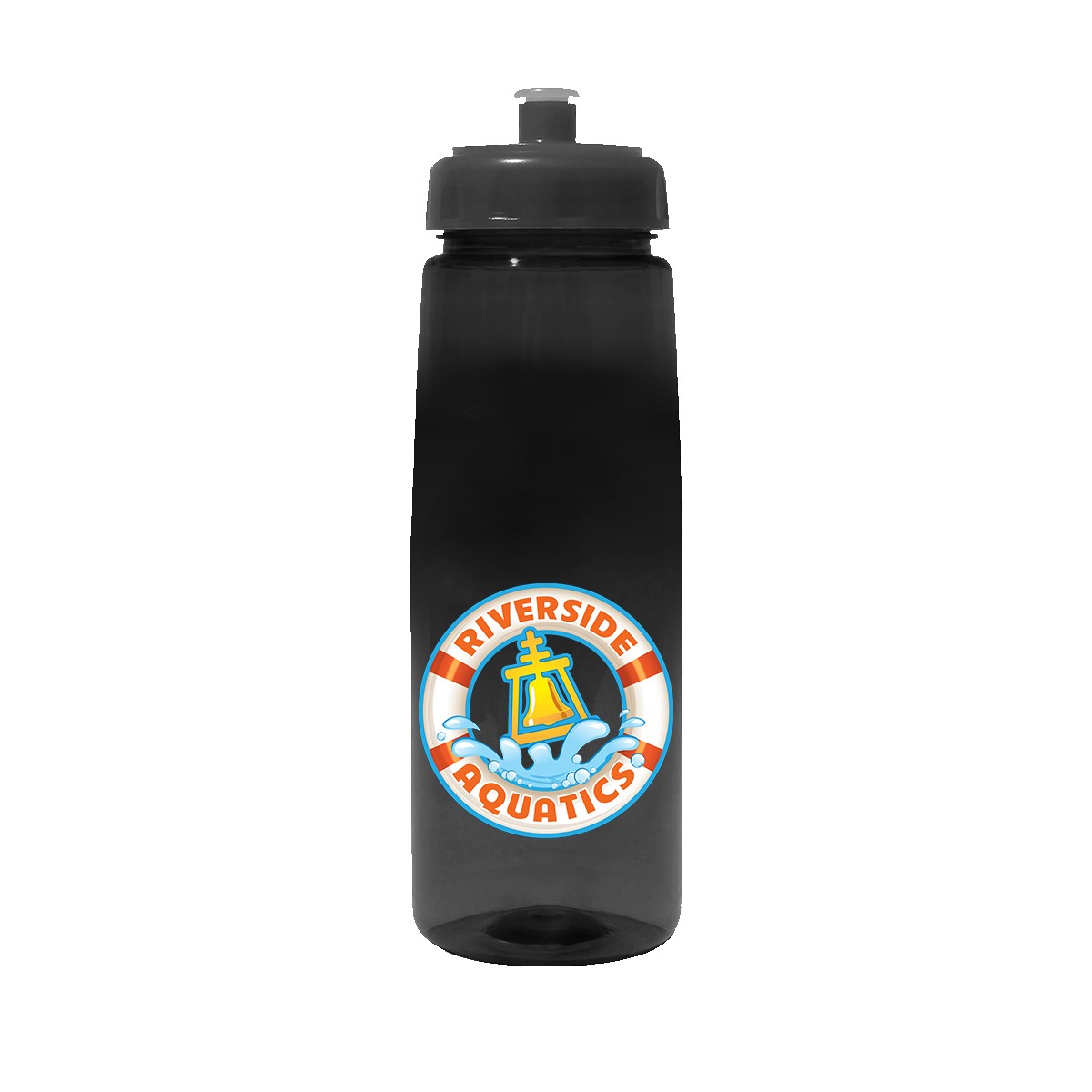 Picture of 30 Oz. Poly-Saver PET Bottle w/Push 'n Pull Cap (Full Color Digital)