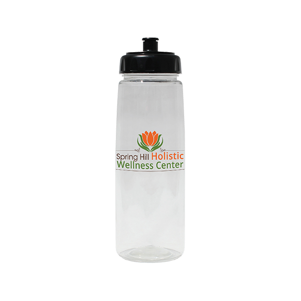 Picture of 30 Oz. Poly-Saver PET Bottle w/Push 'n Pull Cap (Full Color Digital)