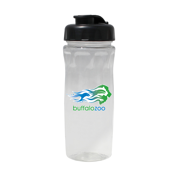Picture of 18 Oz. Poly-Saver PET Bottle w/Flip Top Cap (Full Color Digital)
