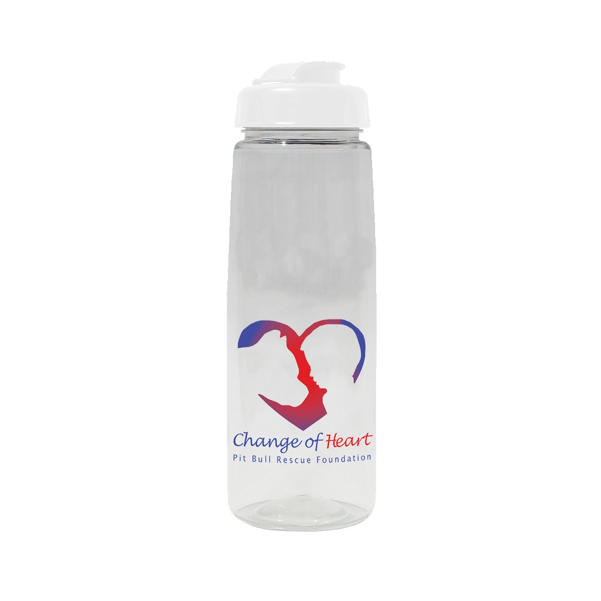 Picture of 30 Oz. Poly-Saver PET Bottle w/Flip Top Cap (Full Color Digital)