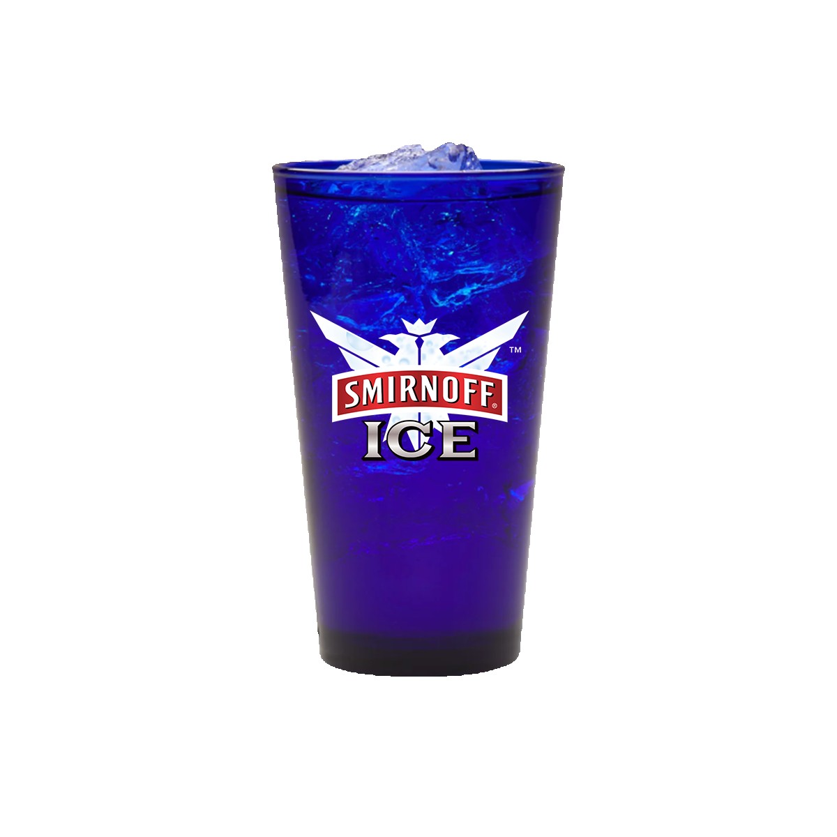 Picture of 17 oz. Cobalt Pint Glass - USA, Full Color Digital