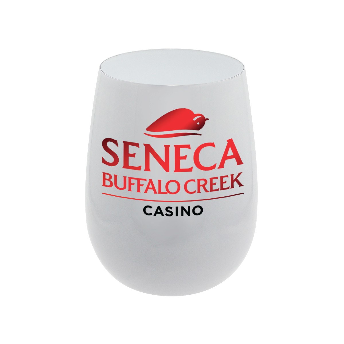 Picture of Pure 12 oz. Recycled Wine Glass, Full Color Digital