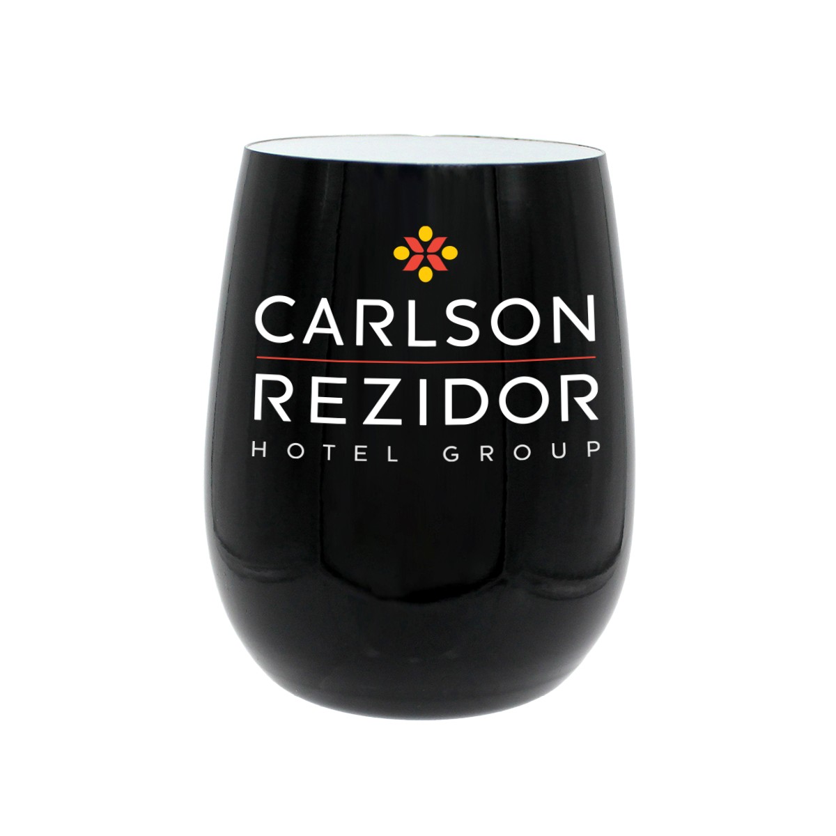 Picture of Pure 12 oz. Recycled Wine Glass, Full Color Digital