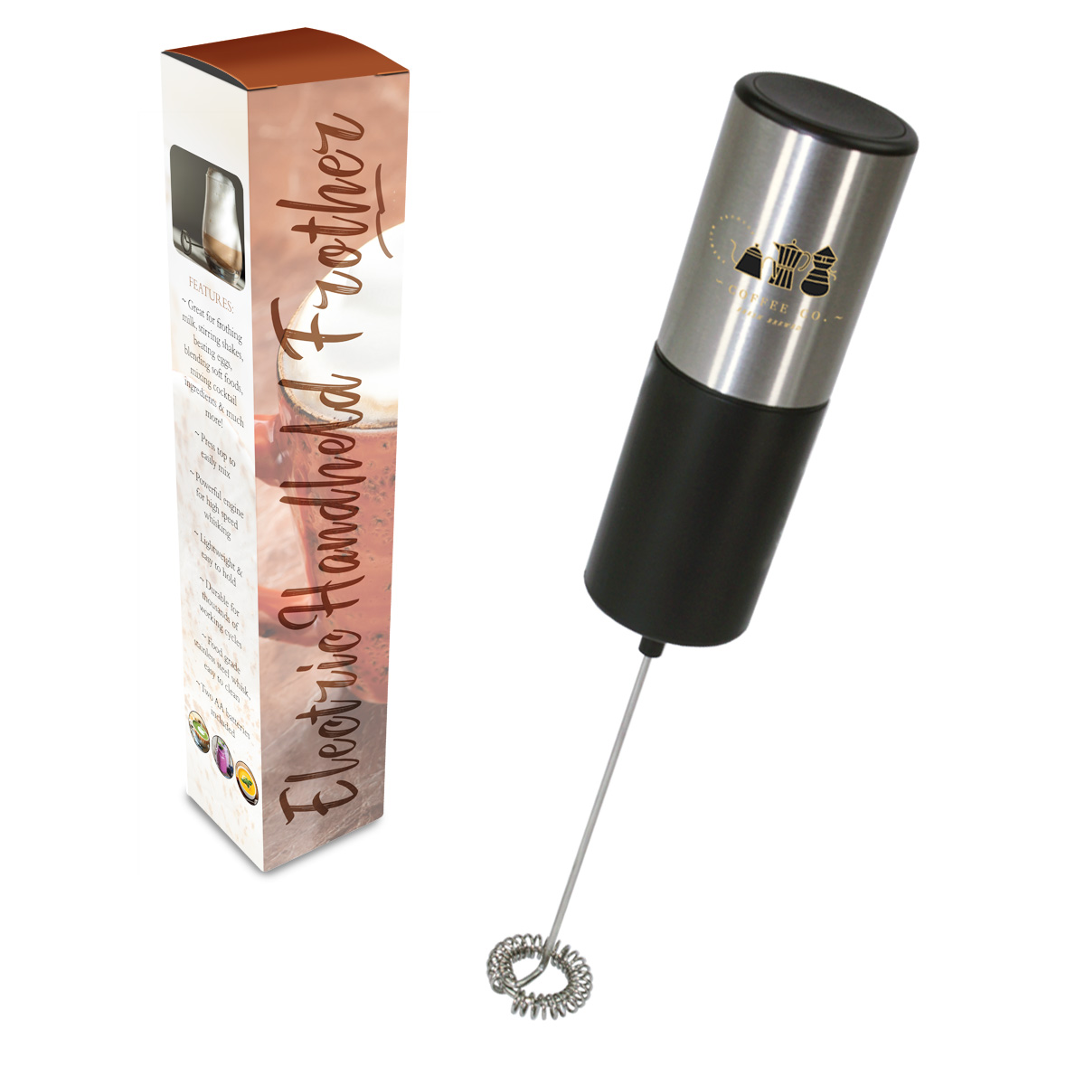 Picture of Electric Handheld Full Color Digital Frother/Mixer