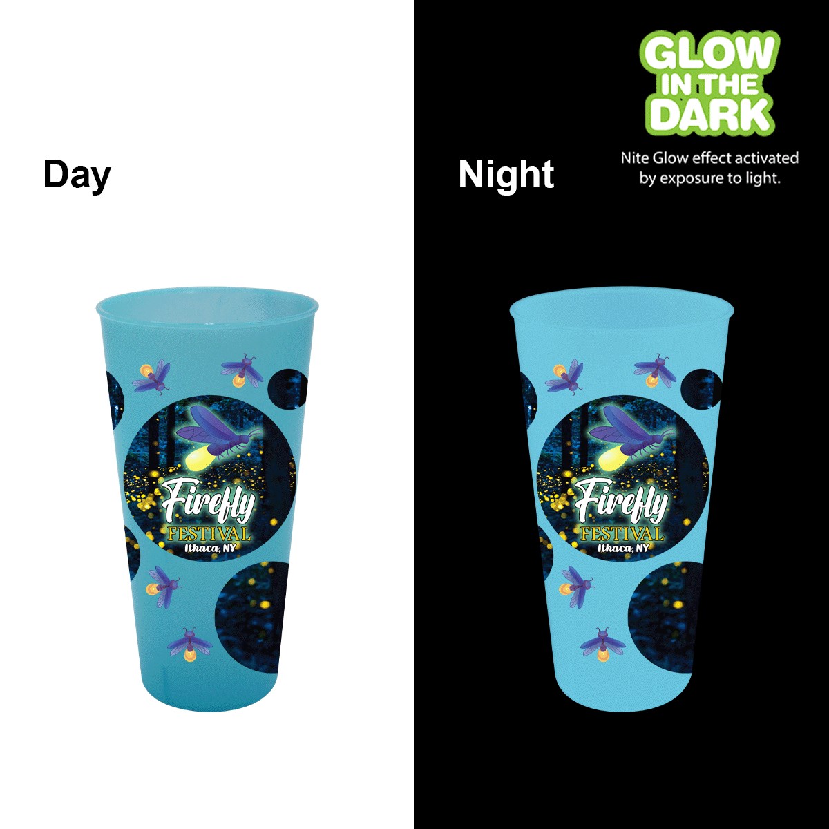 Picture of Nite Glow 26 oz. Tumbler, Full Color Digital