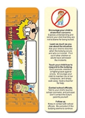 Picture of Dealing w/Bullies Stock Full Color Digital Printed Bookmark
