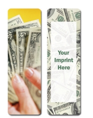 Picture of Financial Stock Full Color Digital Printed Bookmark