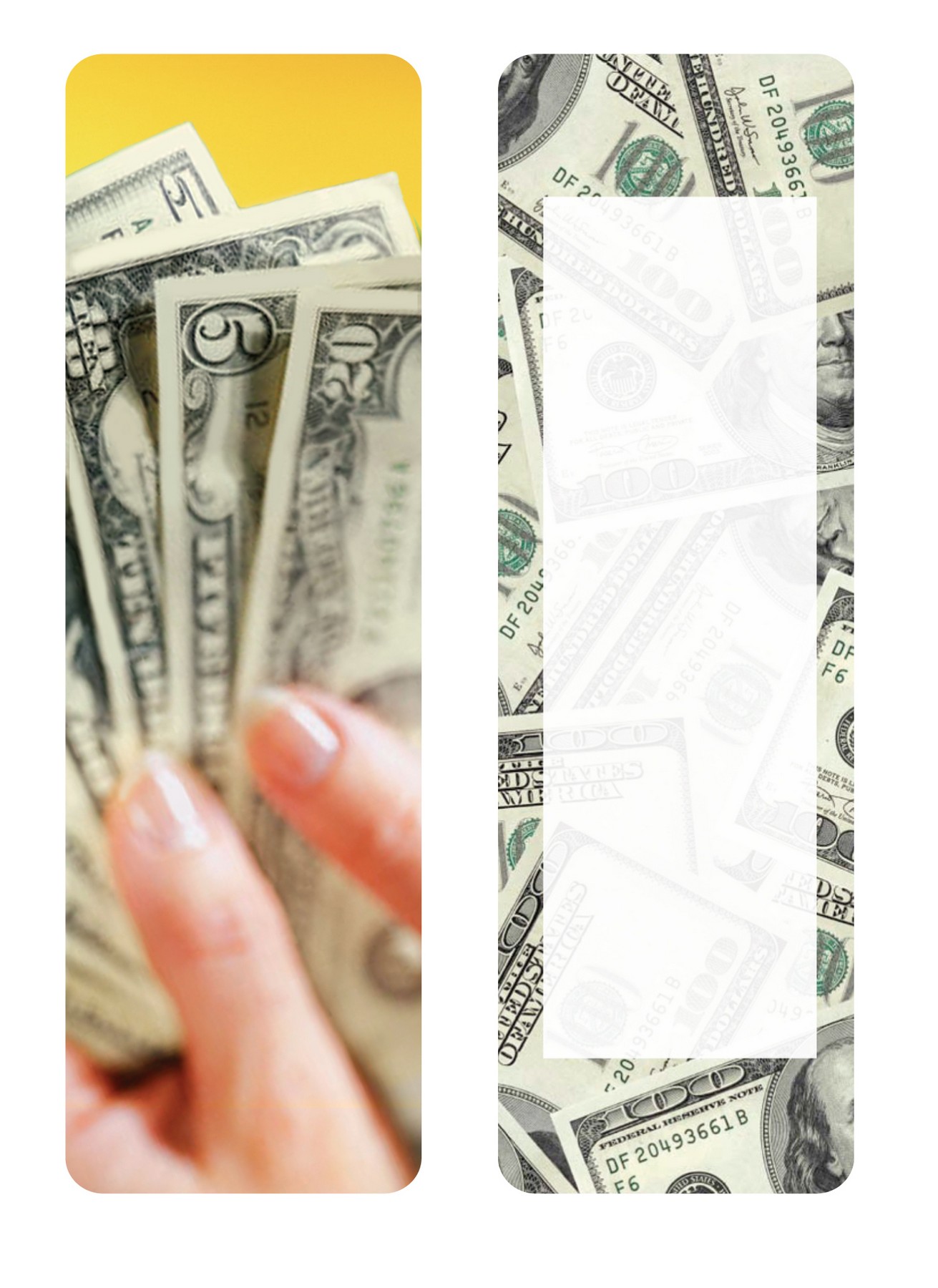 Picture of Financial Stock Full Color Digital Printed Bookmark