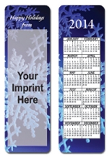 Picture of Snowflake Stock Full Color Digital Printed Bookmark
