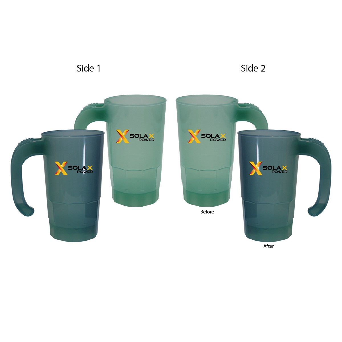 Picture of Sun Fun 20 oz. Stackable Beer Stein, (2 Side & Full Color Digital)