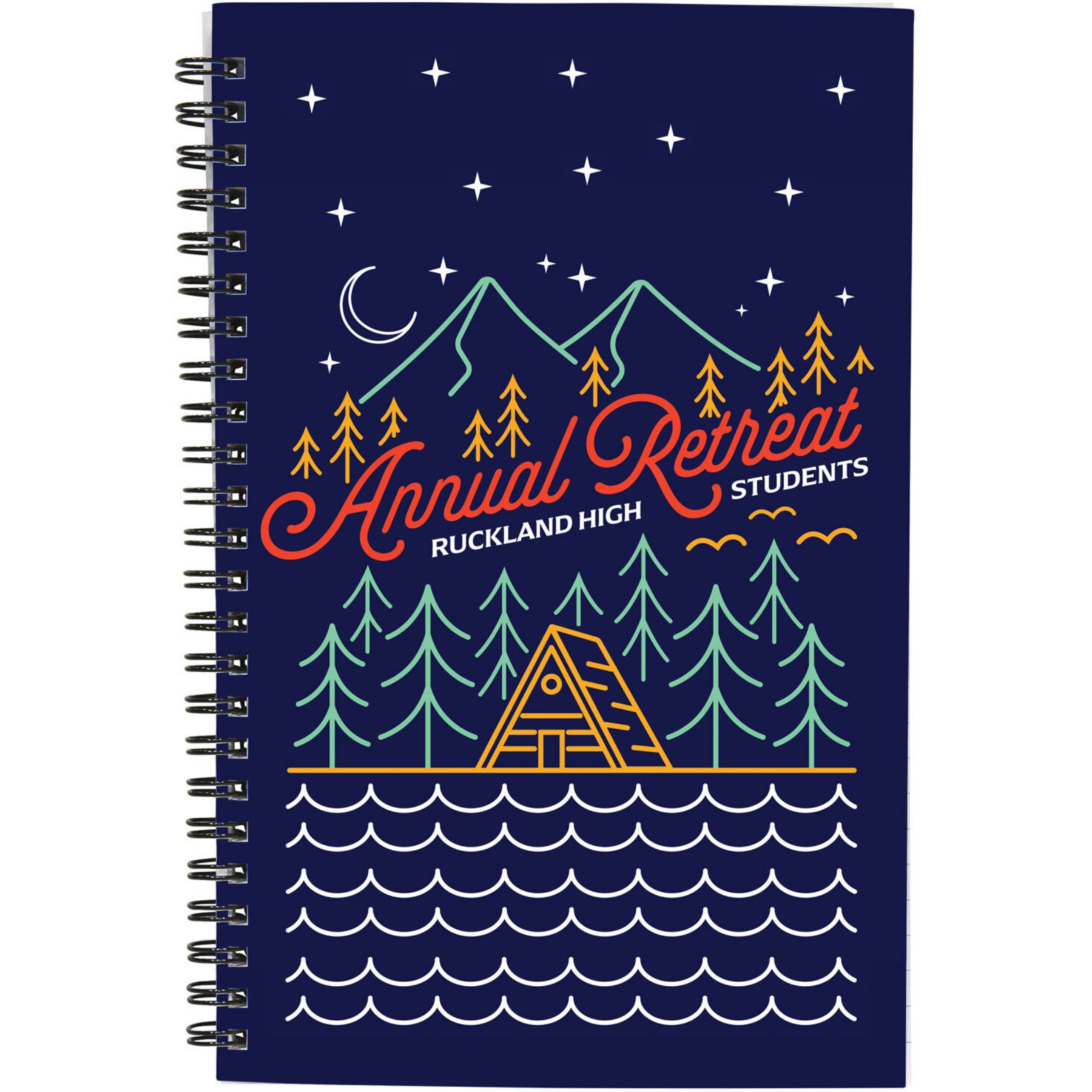 Picture of Full Color Custom 5.5x8.5 Notebook