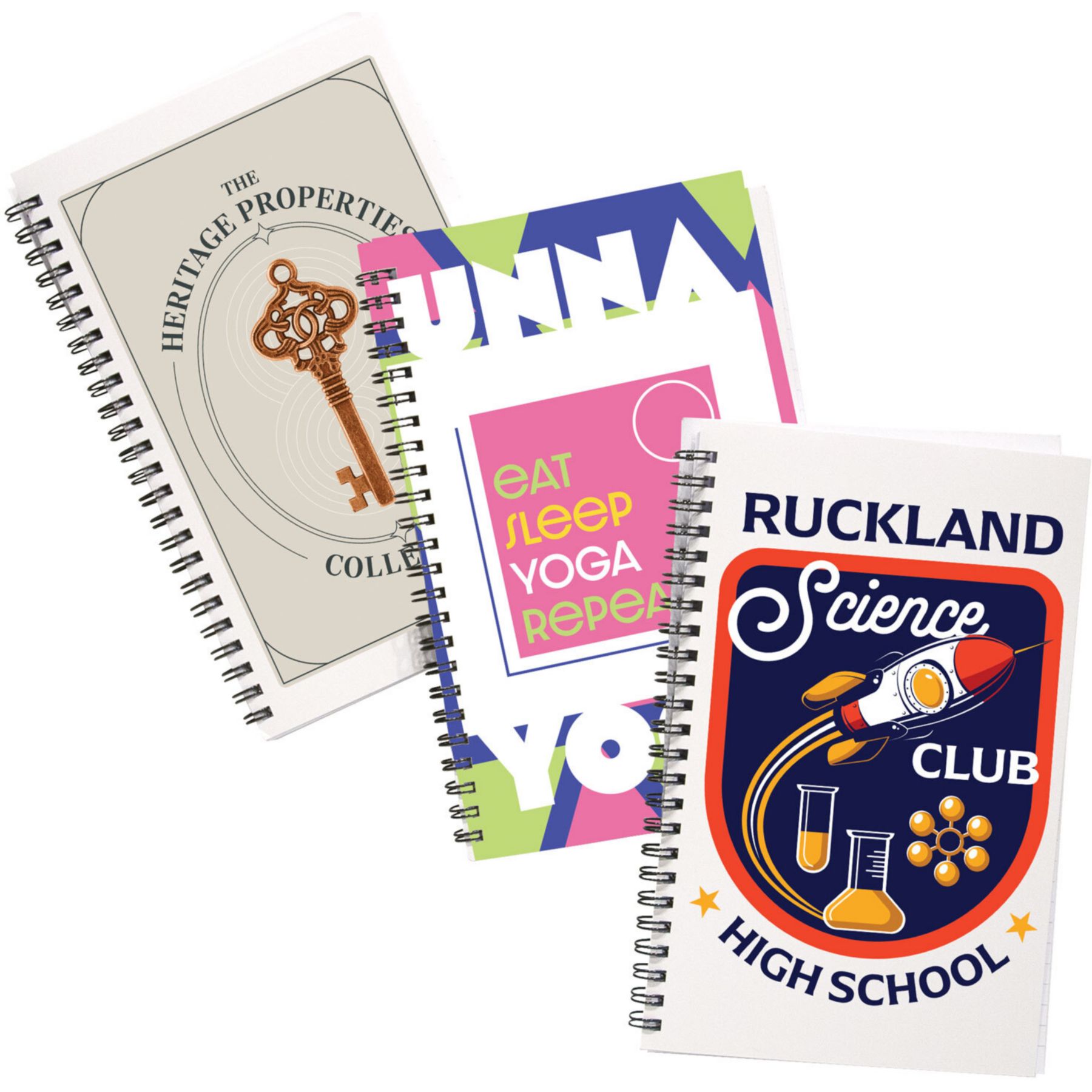 Picture of Full Color Custom 5.5x8.5 Notebook