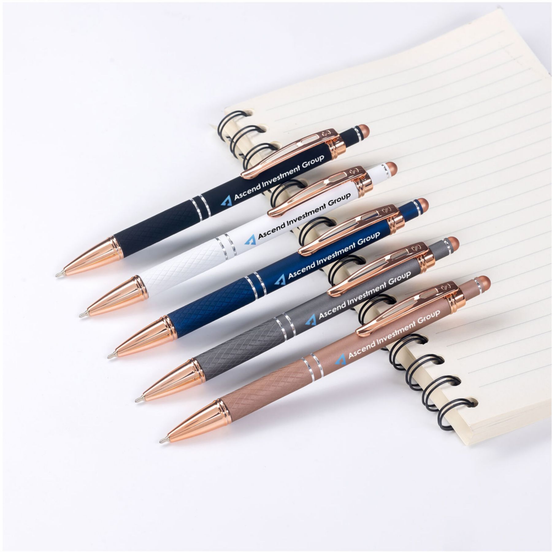 Picture of Full Color Crossgate Stylus Pen - Rose Gold